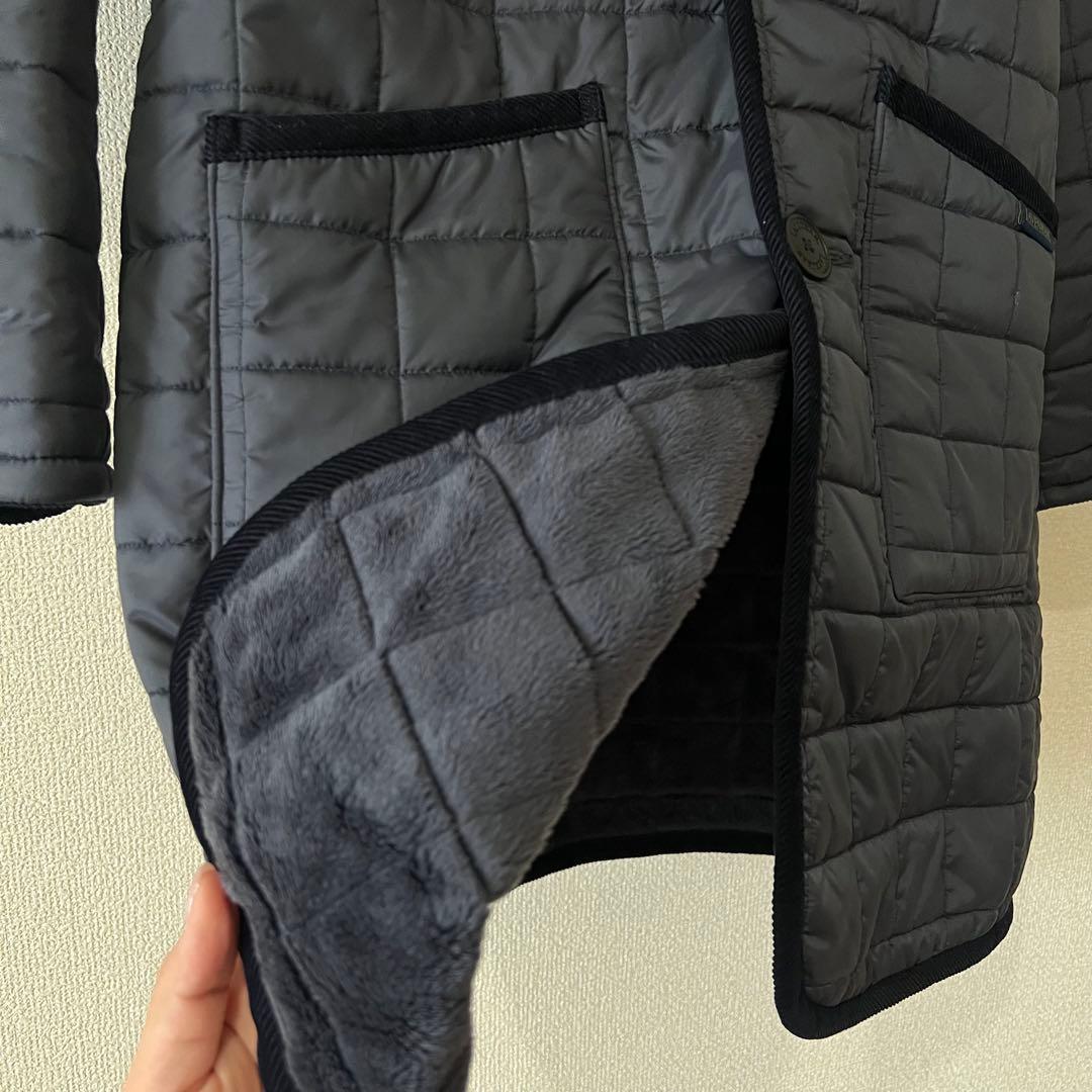 ジャケット・アウター LAVENSTER LONGLINE ROUND COLLAR COAT