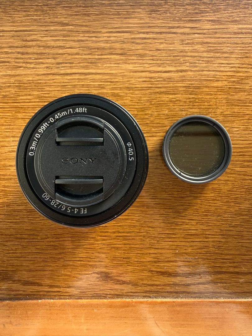 FE 28-60mm F4.5-5.6 ソニー純正レンズ NDフィルター付き