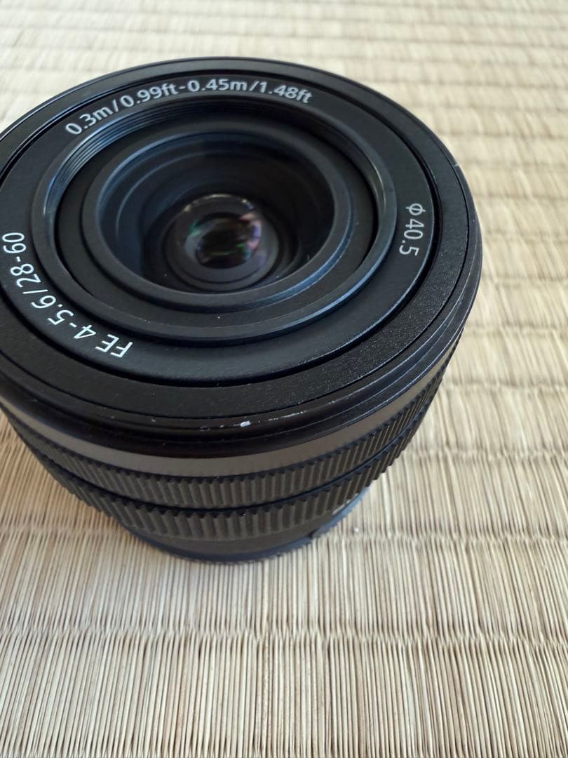 FE 28-60mm F4.5-5.6 ソニー純正レンズ NDフィルター付き