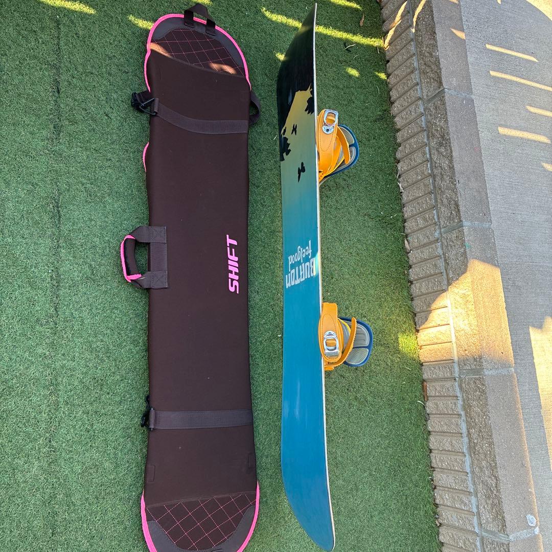 Burton Feelgood スノーボード140 ビンディング 、カバー付き