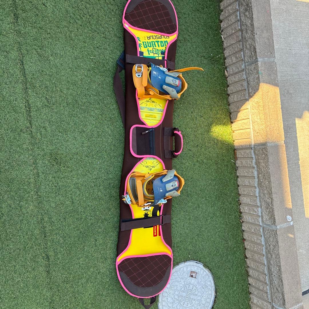 Burton Feelgood スノーボード140 ビンディング 、カバー付き