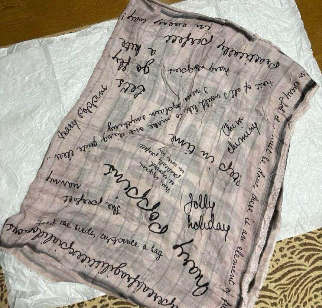 新品タグ付き‼️超レア物‼️ファリエロサルティ メリーポピンズ　大判ストール