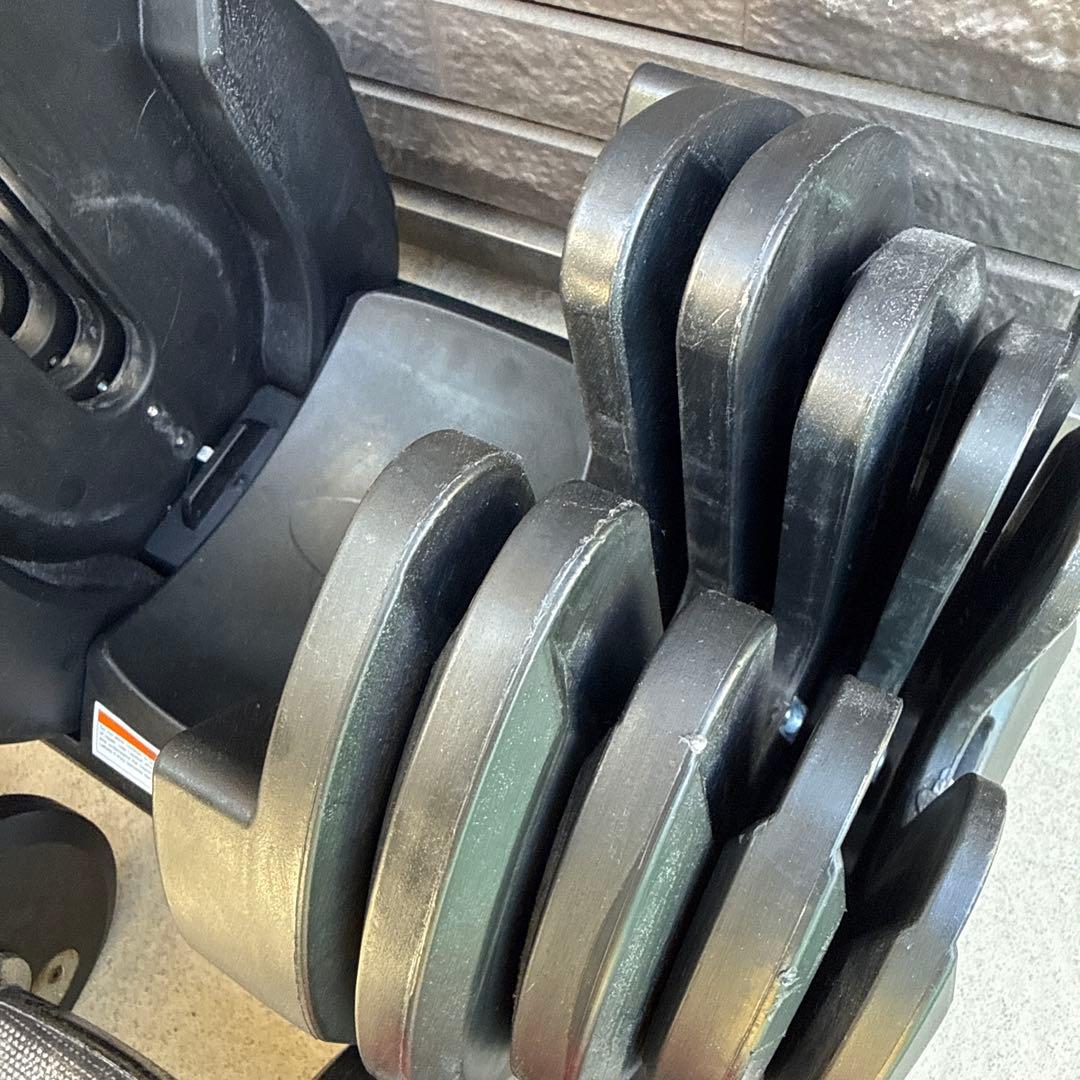 送料無料 可変式ダンベル 5kg〜40kg セット品 ダンベル 鉄アレイ ②