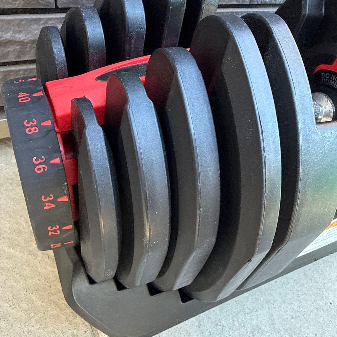 送料無料 可変式ダンベル 5kg〜40kg セット品 ダンベル 鉄アレイ ②