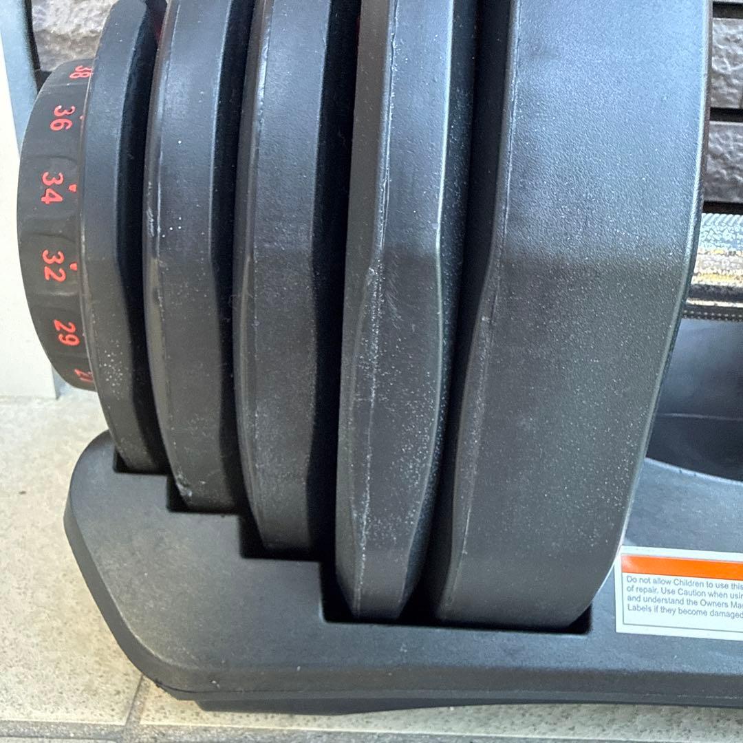 送料無料 可変式ダンベル 5kg〜40kg セット品 ダンベル 鉄アレイ ②