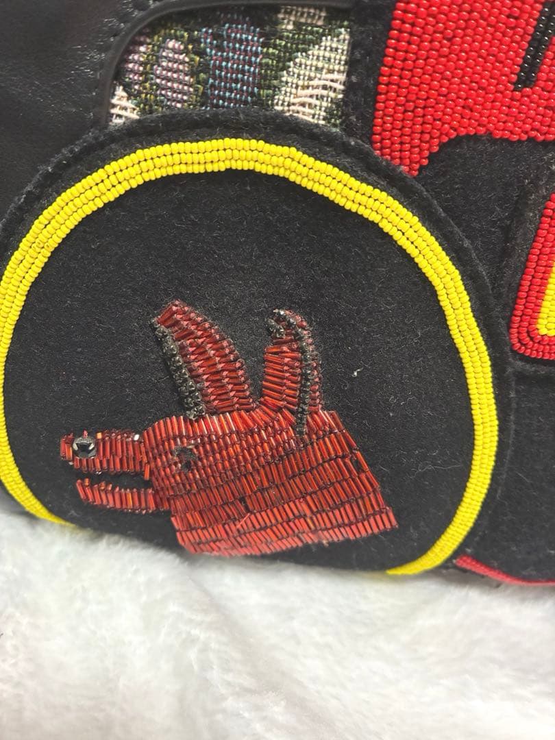 miumiu ワッペン　リュック