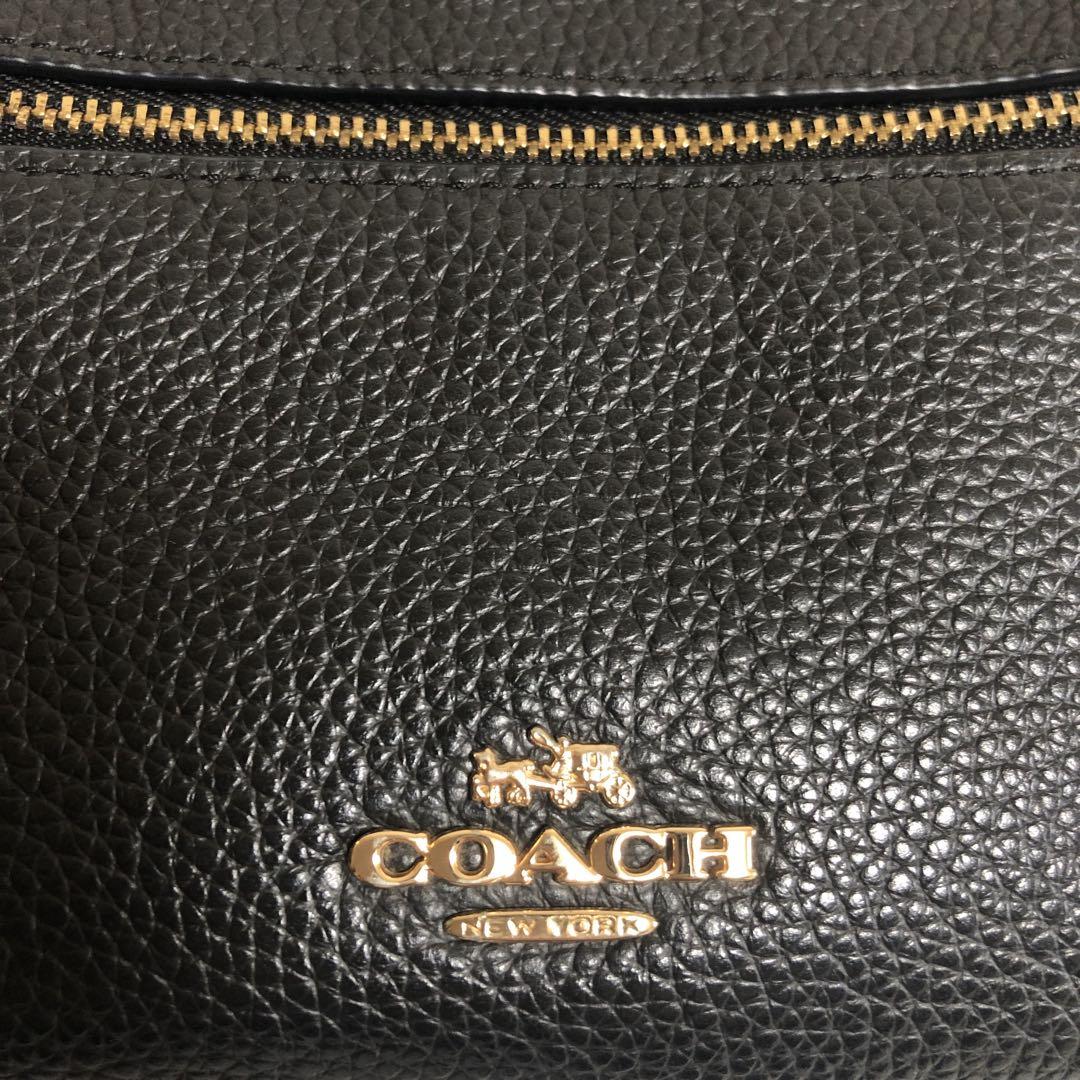 COACH　コーチ ミニリュック　　バックパック　レザー　革　ブラック