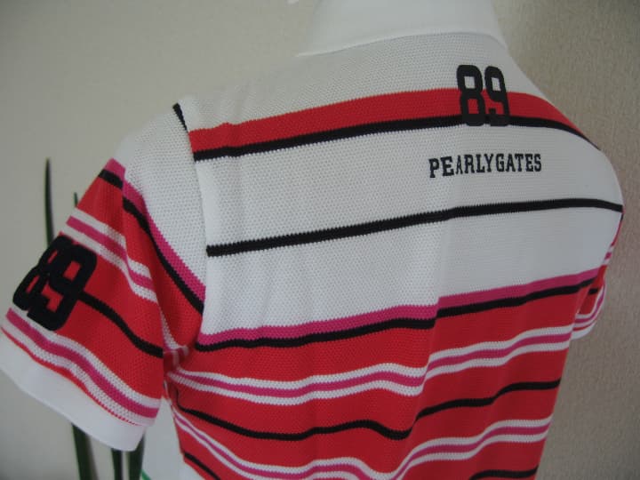 パーリーゲイツ ボーダーポロシャツ 0