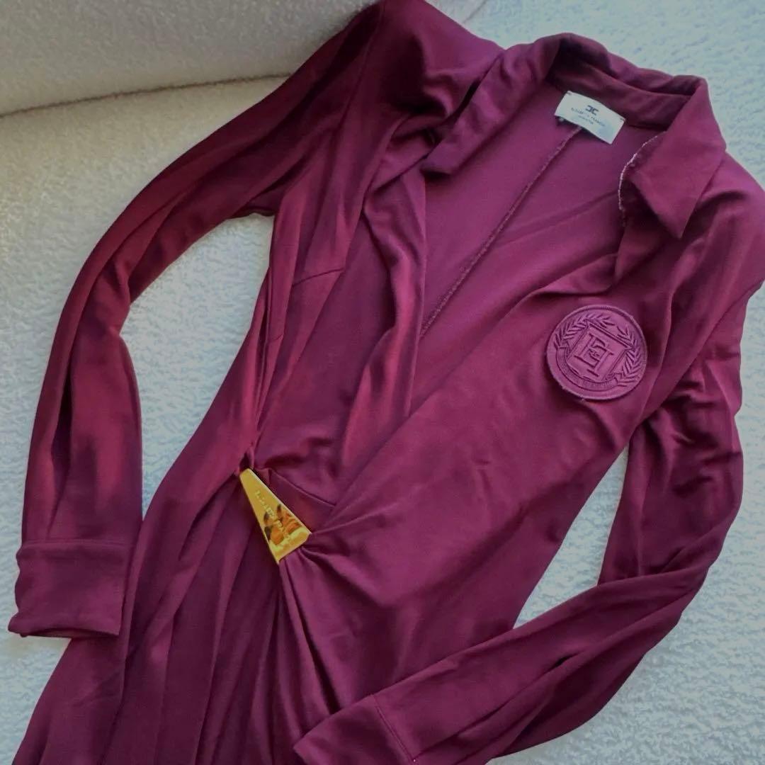 エリザベッタフランキ　ウエストデザインワンピース