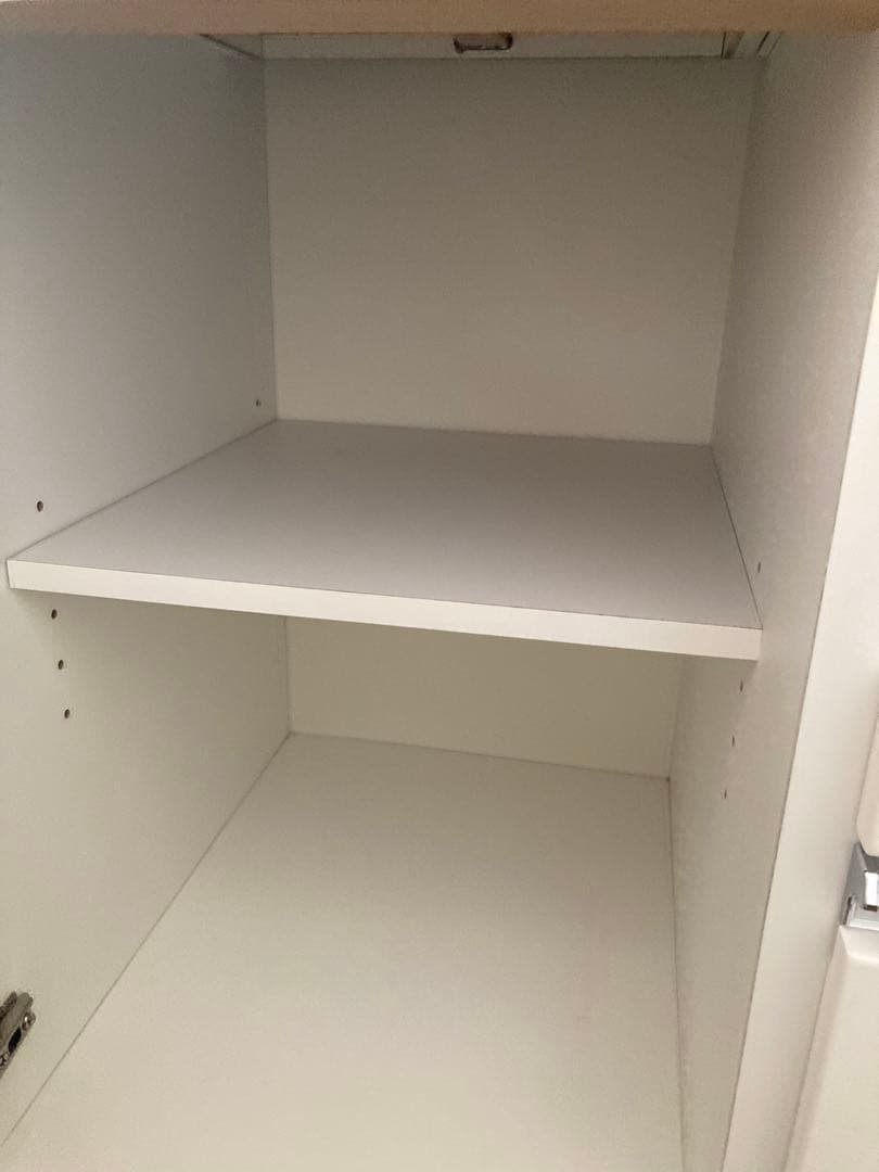 キッチン食器棚　ホワイト