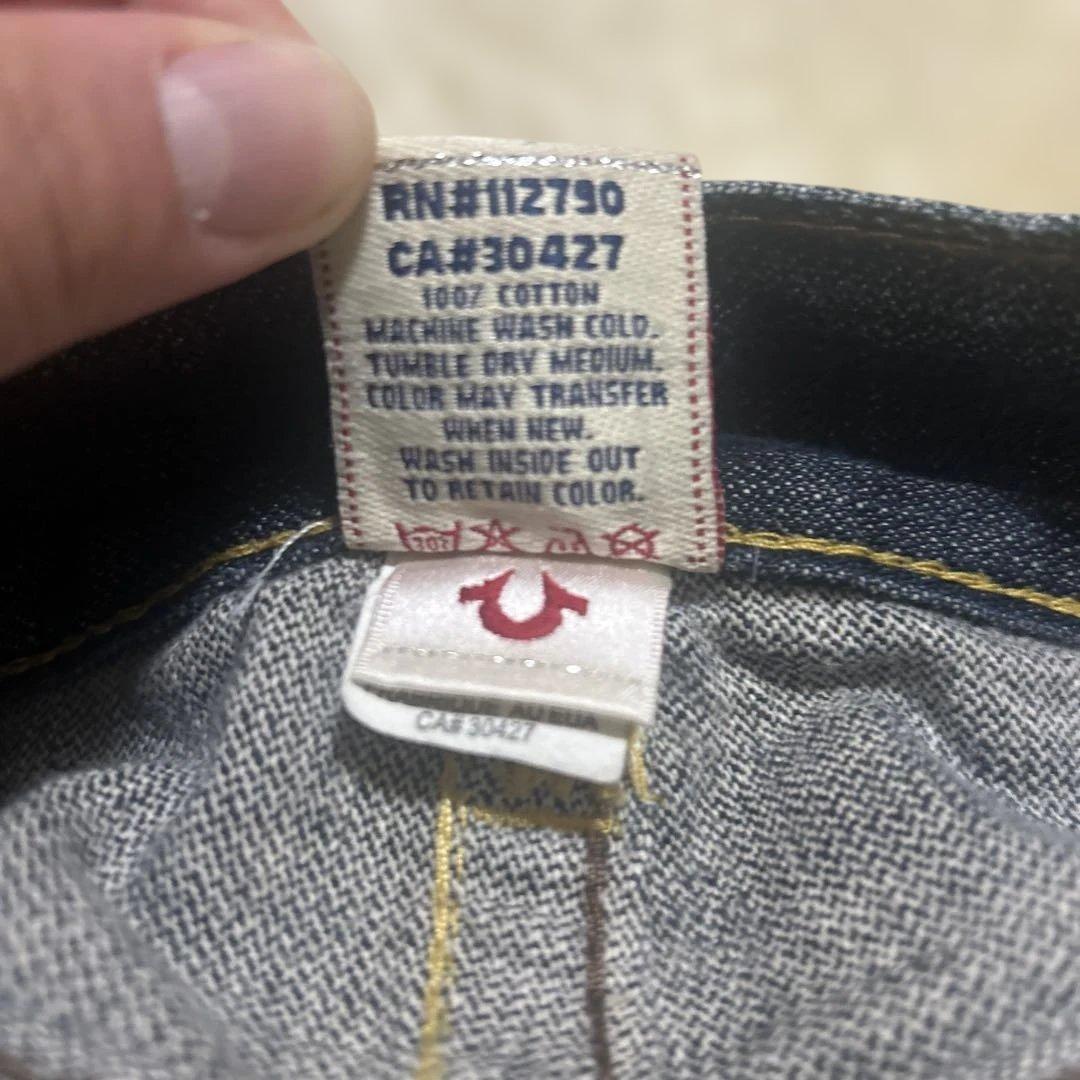 true religion billy superT 太ステッチ 30インチ