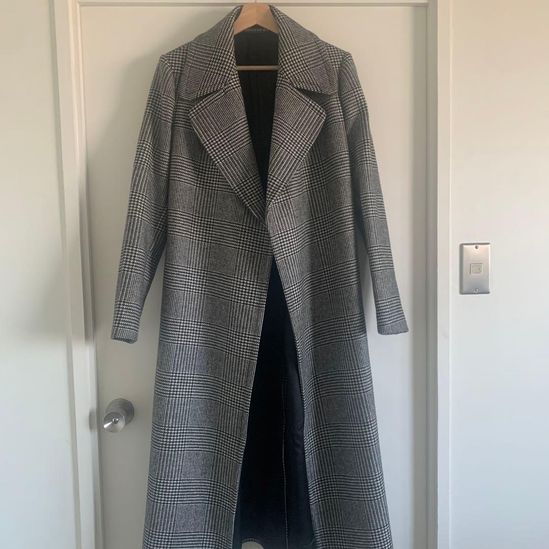 むろ　タリアトーレ　ベルテッド ロングコート 42