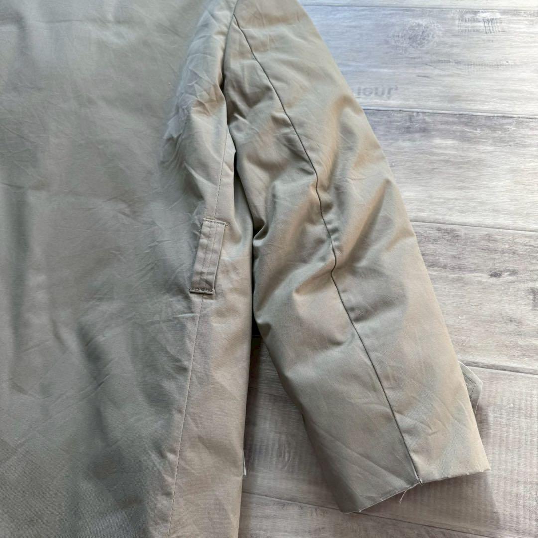 70sUSA製筆記体L.L.BeanエルエルビーンダウンボアコートベージュM38