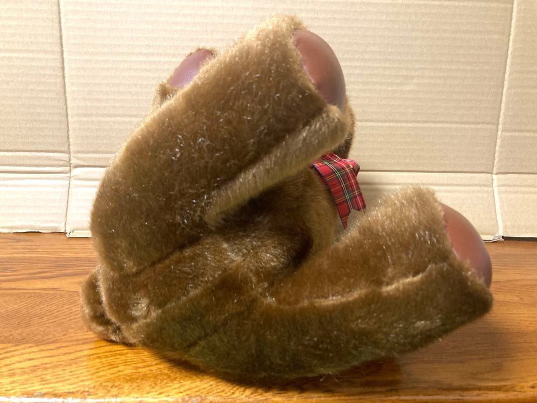 80年代 ビンテージ 熊 クマ ベアー ぬいぐるみ 28cm レトロ 当時物