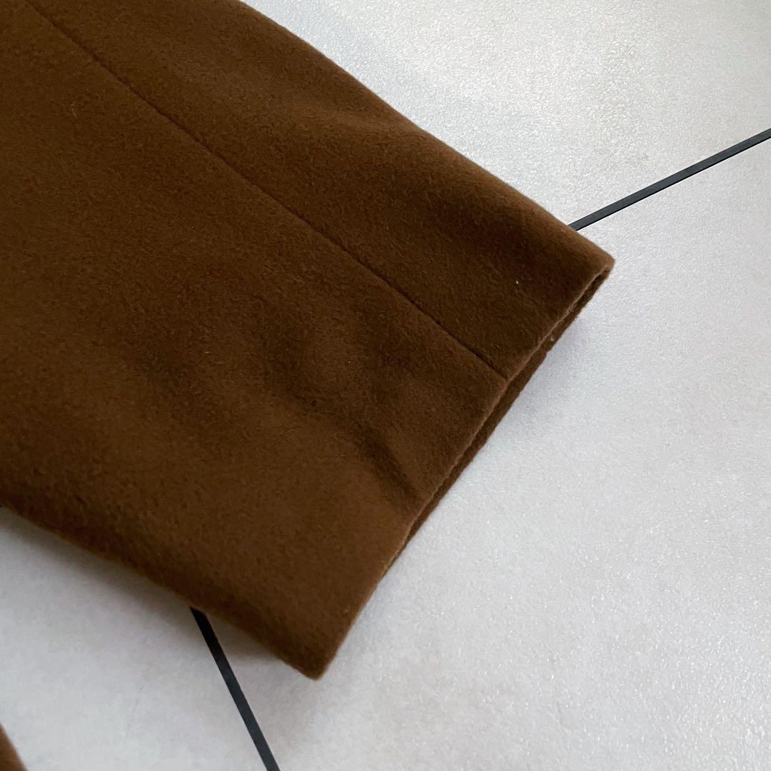 【Burberry】カシミヤ混 ウール ステンカラーコート