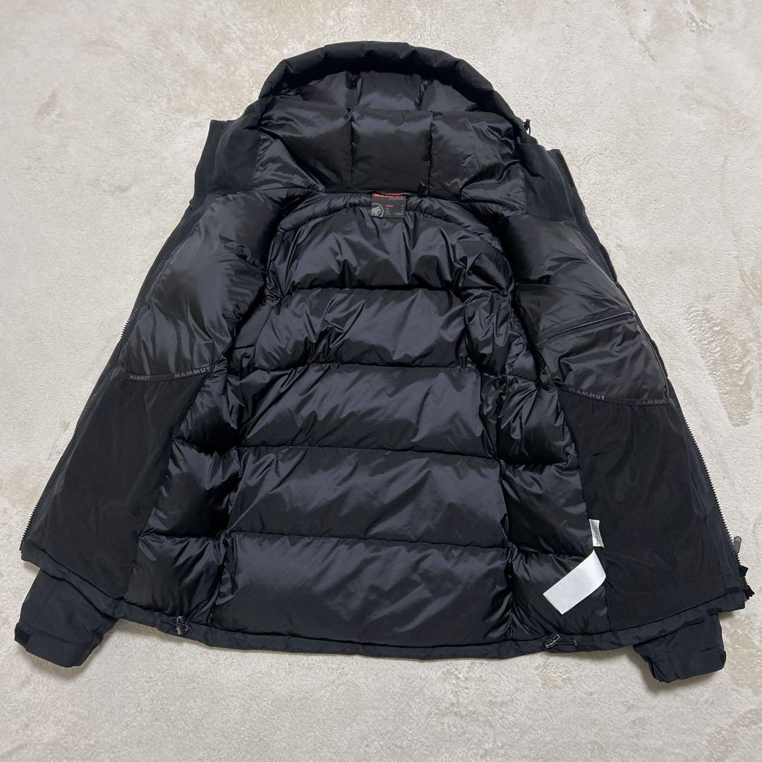 未使用級 MAMMUT DOWN JACKET M ブラック 極暖