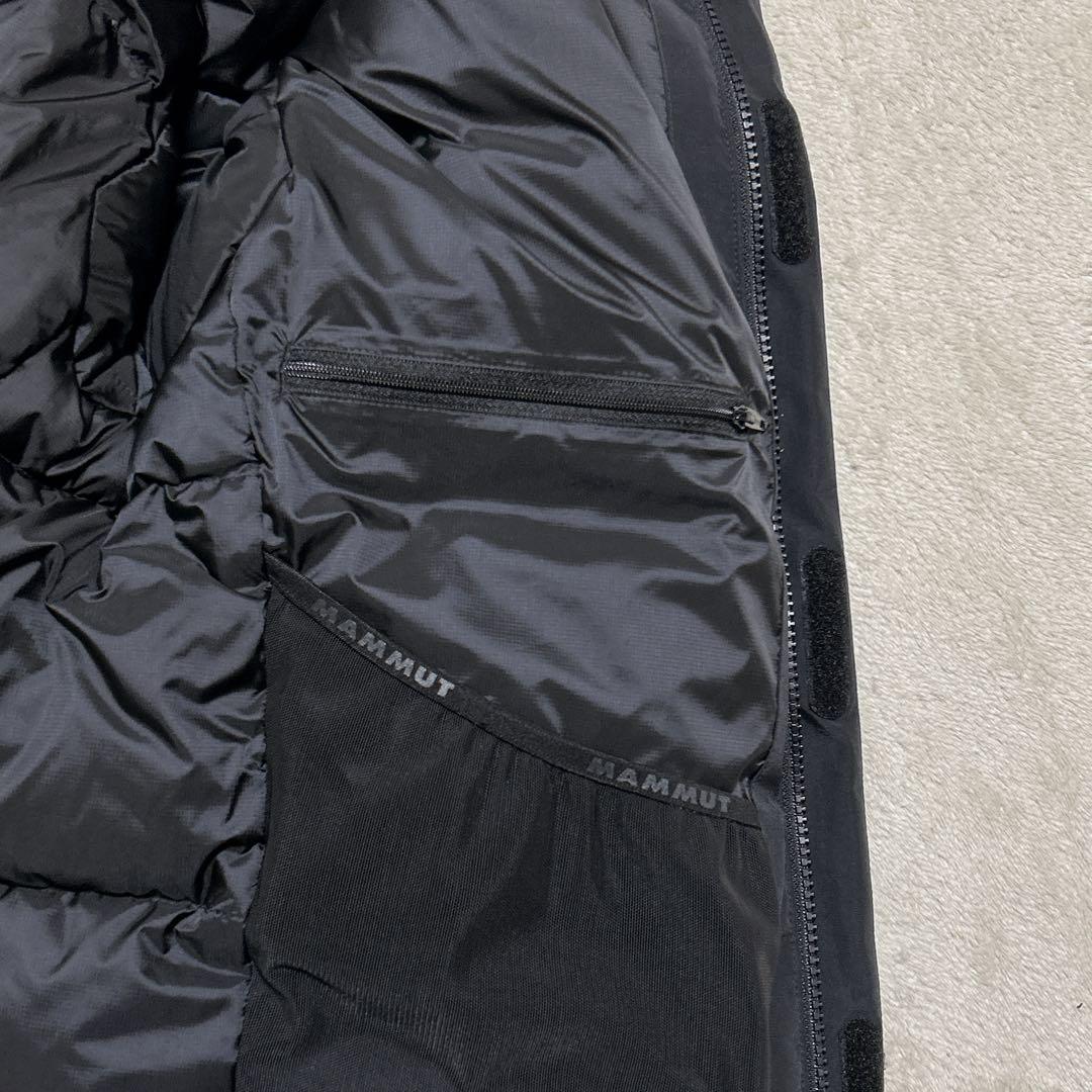 未使用級 MAMMUT DOWN JACKET M ブラック 極暖