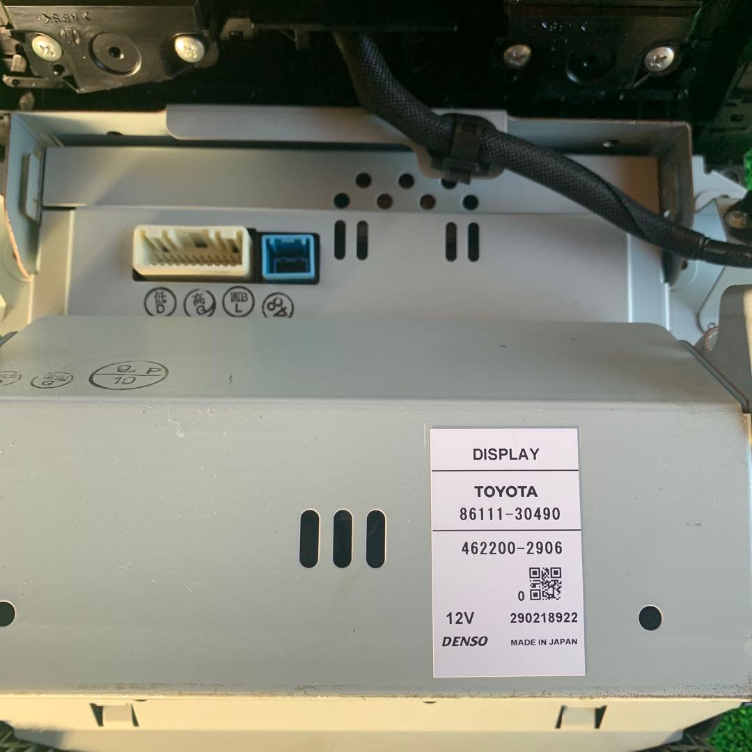 トヨタ　200系　クラウンマジェスタ　純正マルチモニター　動作確認済み　中古品