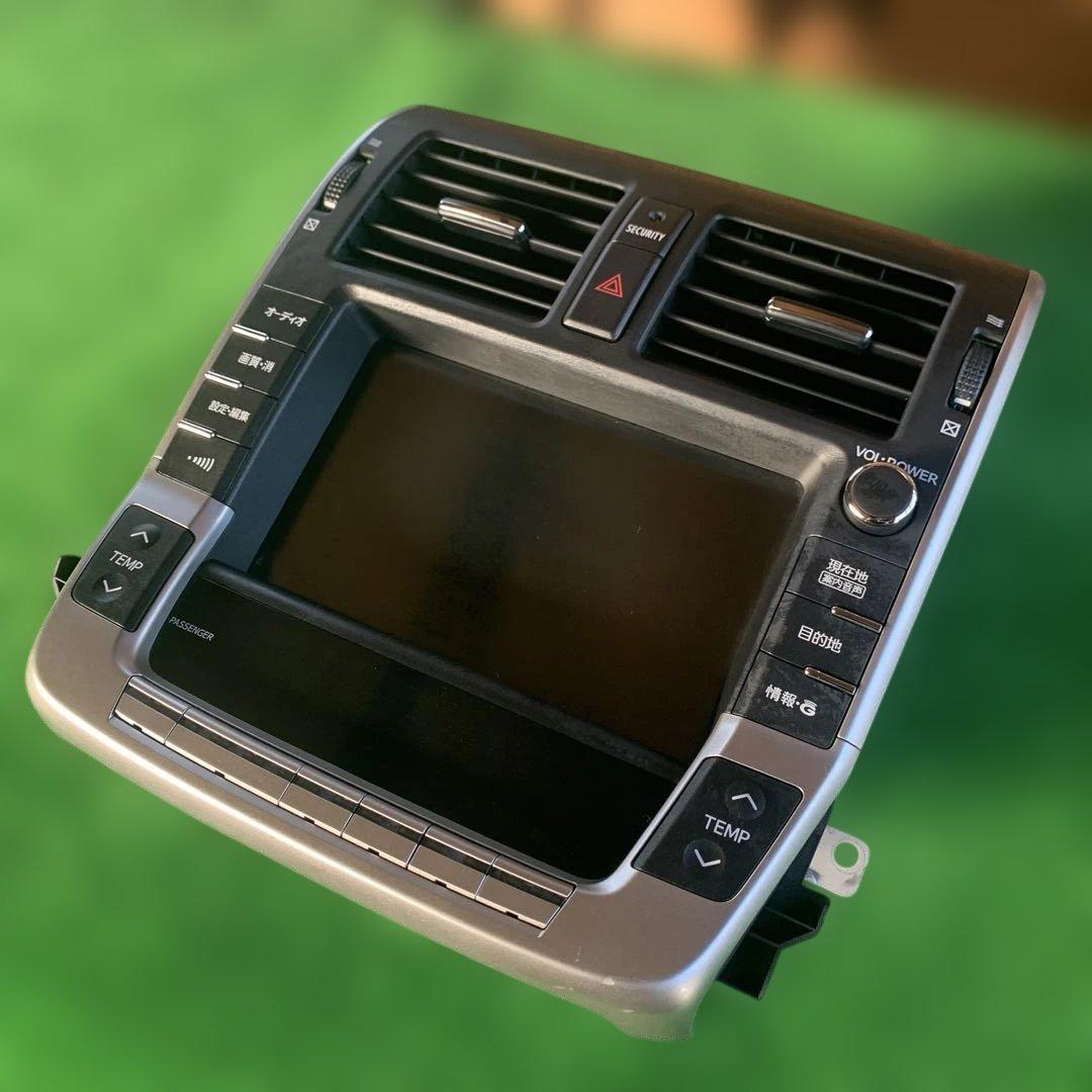 トヨタ　200系　クラウンマジェスタ　純正マルチモニター　動作確認済み　中古品