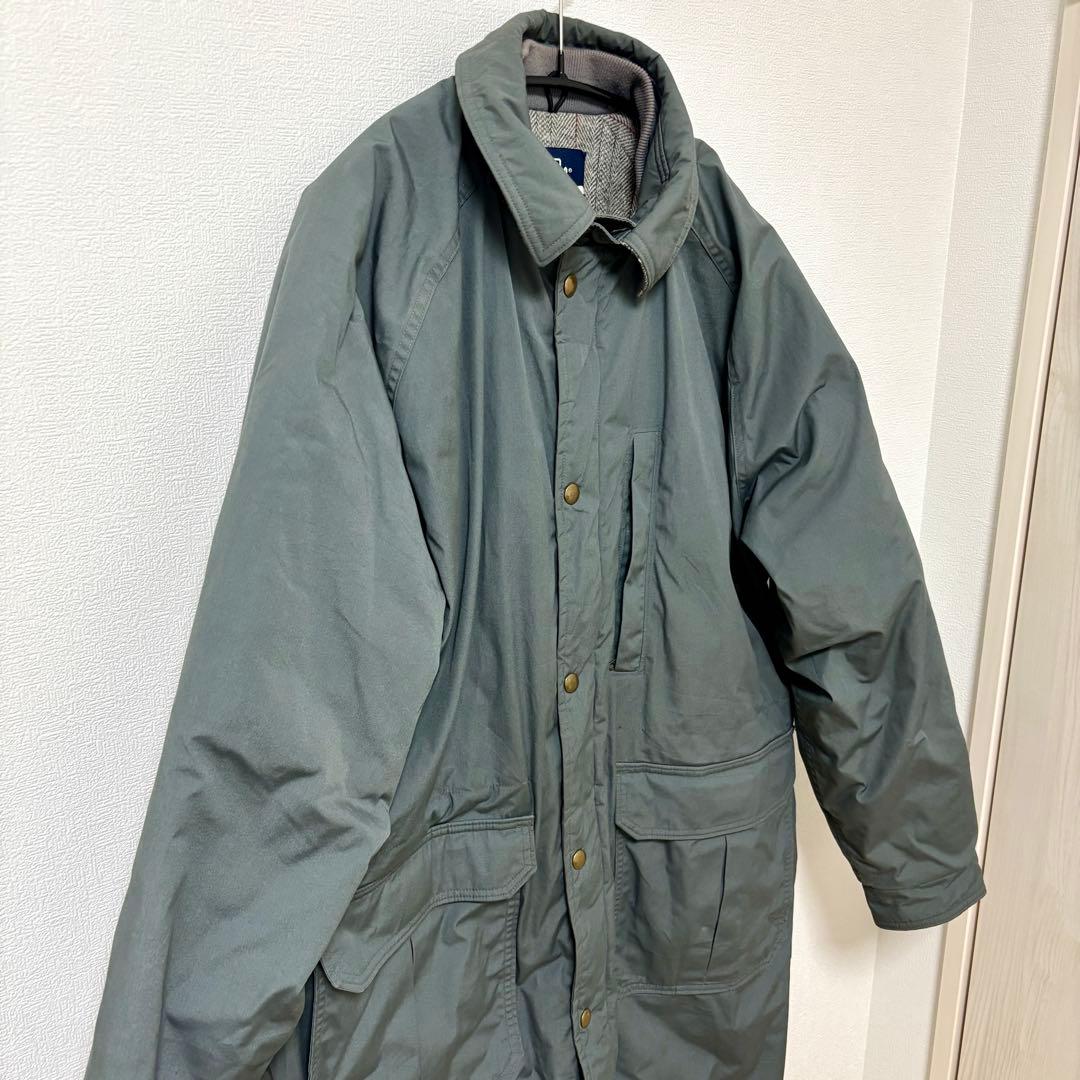 80s ウールリッチ ストームコート Lサイズ グレー 一枚袖