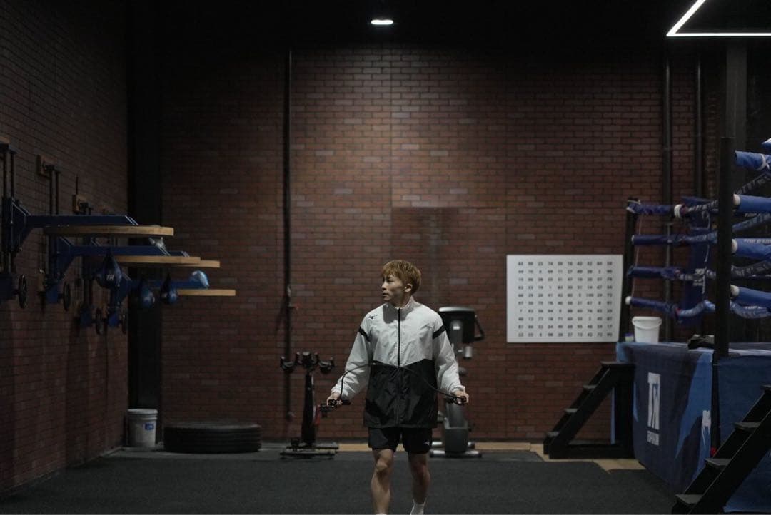 ミズノ　MIZUNO 井上尚弥着用モデル　トレーニングウェア　セットアップ　L