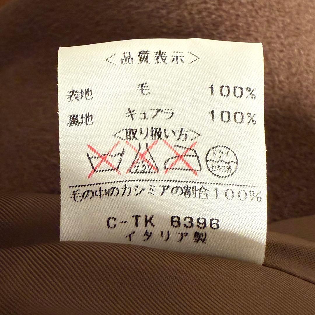 ⭐️高級⭐️ベッコドッカ×コロンボ カシミア100% チェスターコート L イタリア