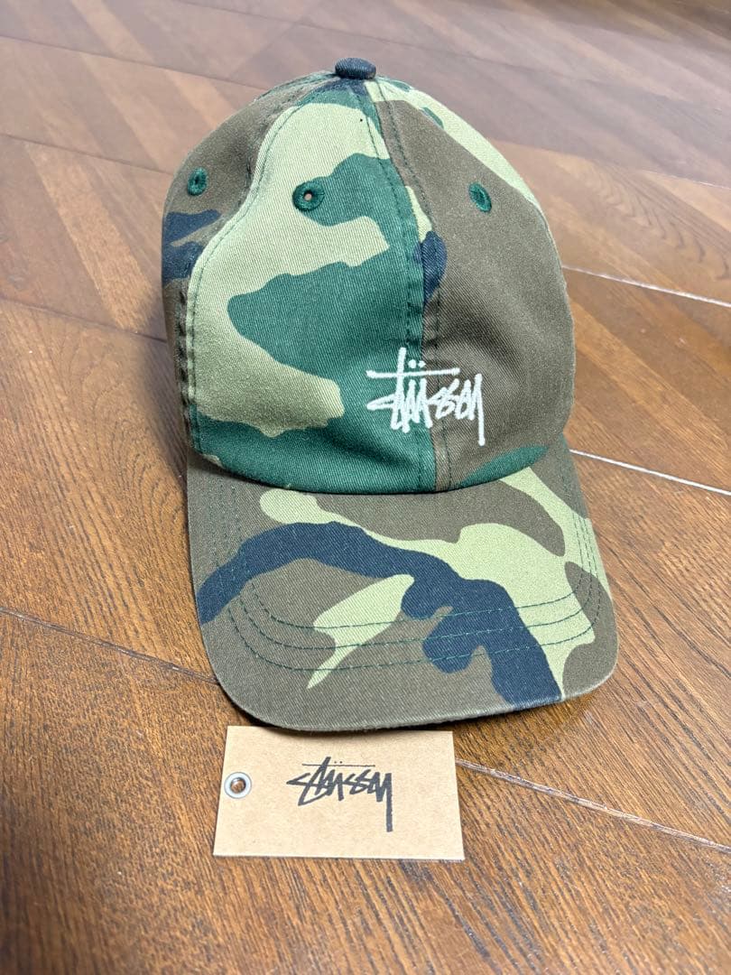 stussy 迷彩 キャップ カモフラージュ - メルカリ