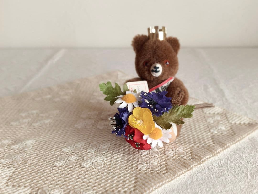 vintage bear ❀ ブラウンの ベルリン・ベア