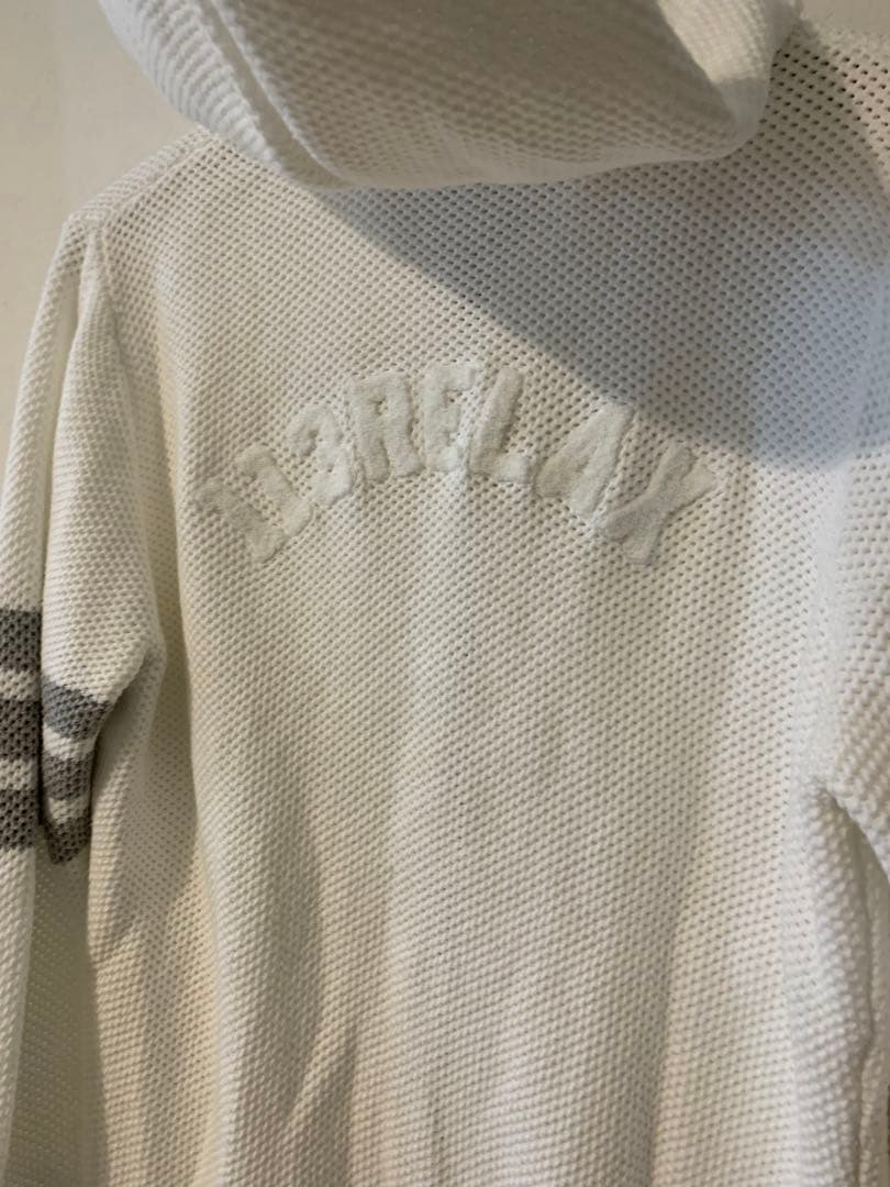 1PIU1UGUALE3RERAXパーカーセットアップ　ホワイトM