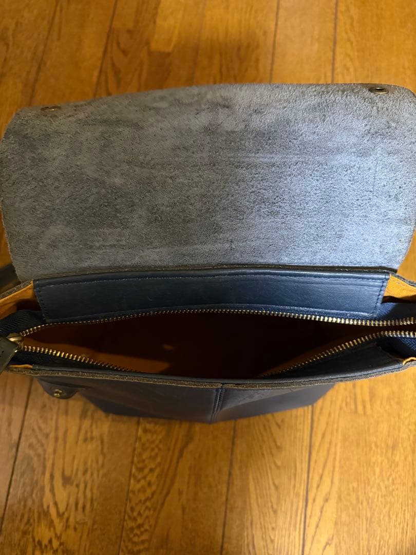 CLEDRAN レザーリュック　保存袋付き