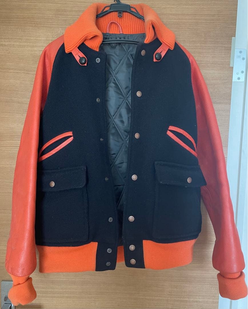 nitraid スタジャン ブラック XL スタジアムジャンパー ジャケット