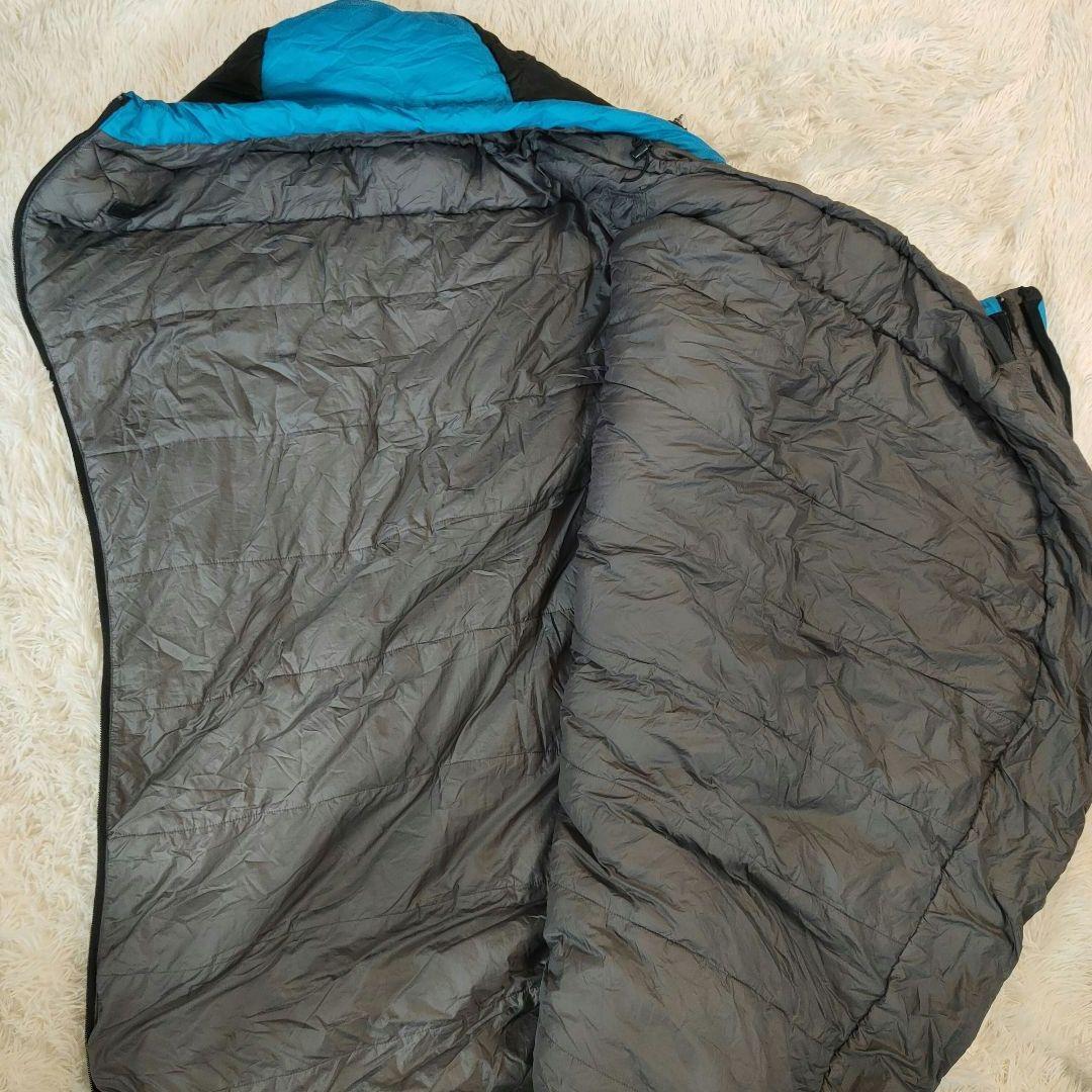 ISUKAアルファライト 1300EX シュラフ 寝袋 ブルー ウィンターモデル