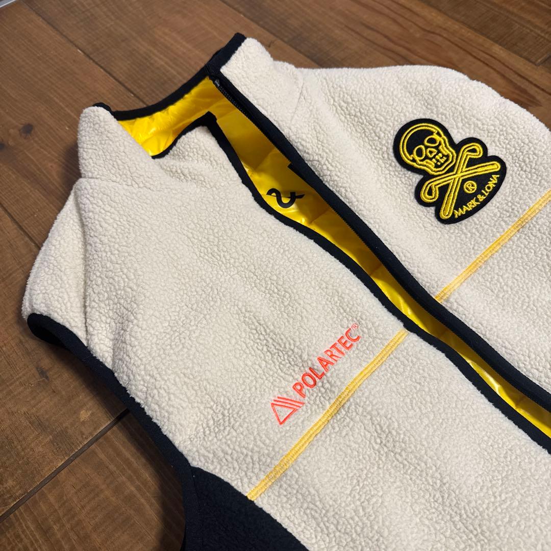 美品　MARK&LONA 中綿ベスト　50 XL リバーシブル