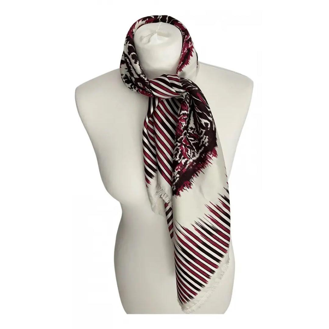 natsu☆　Dior トワルドゥジュイ柄 高級シルクスカーフ 新品