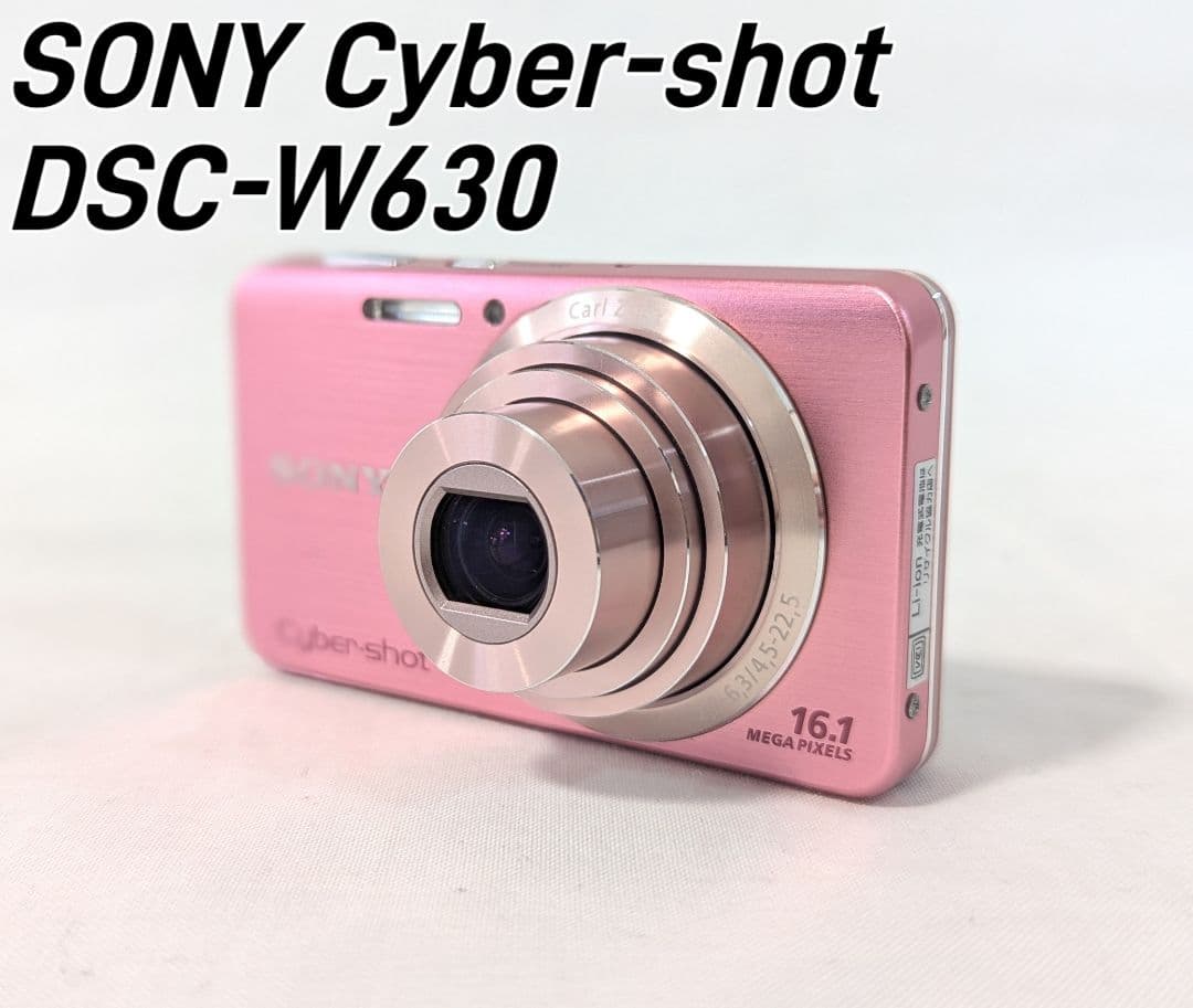 SONY Cyber-shot DSC-W630 ピンク デジタルカメラ
