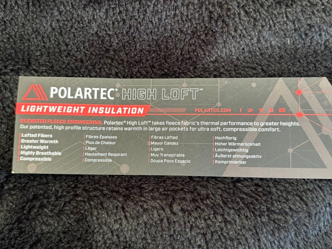 使用僅少)ブリーフィング ゴルフ メンズ フリースパーカー サイズL ブラック