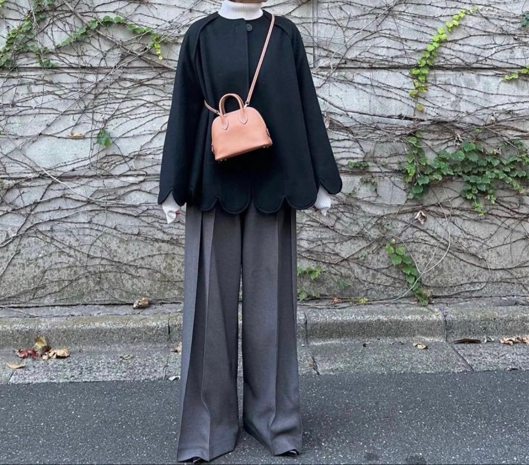 cygne☆シーニュ☆『Sophie』カシミア×ウールタイプ☆ポンチョ☆ケープ