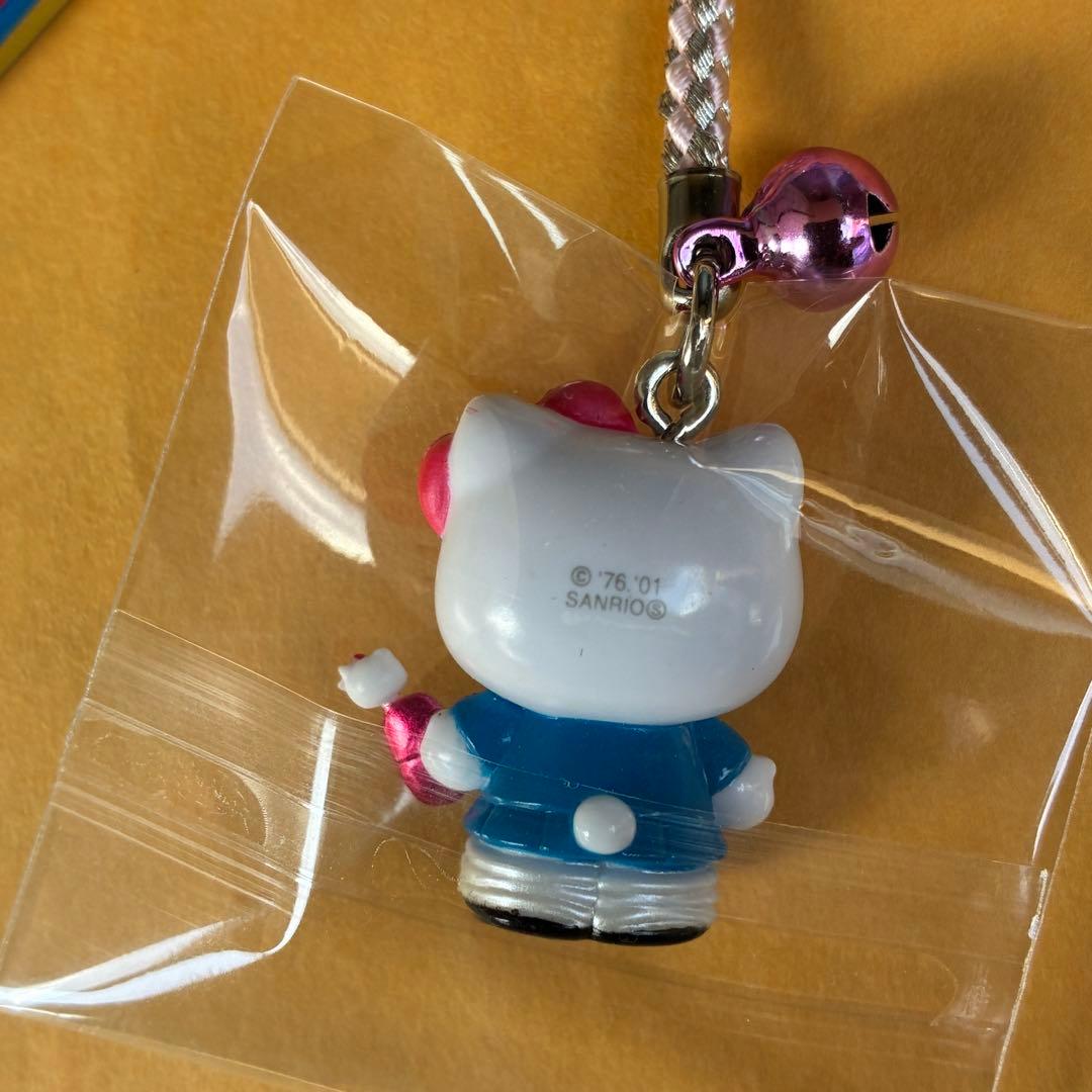 激レア★体育会系 帰宅部 ストラップ 根付★ご当地キティ ハローキティ 2001
