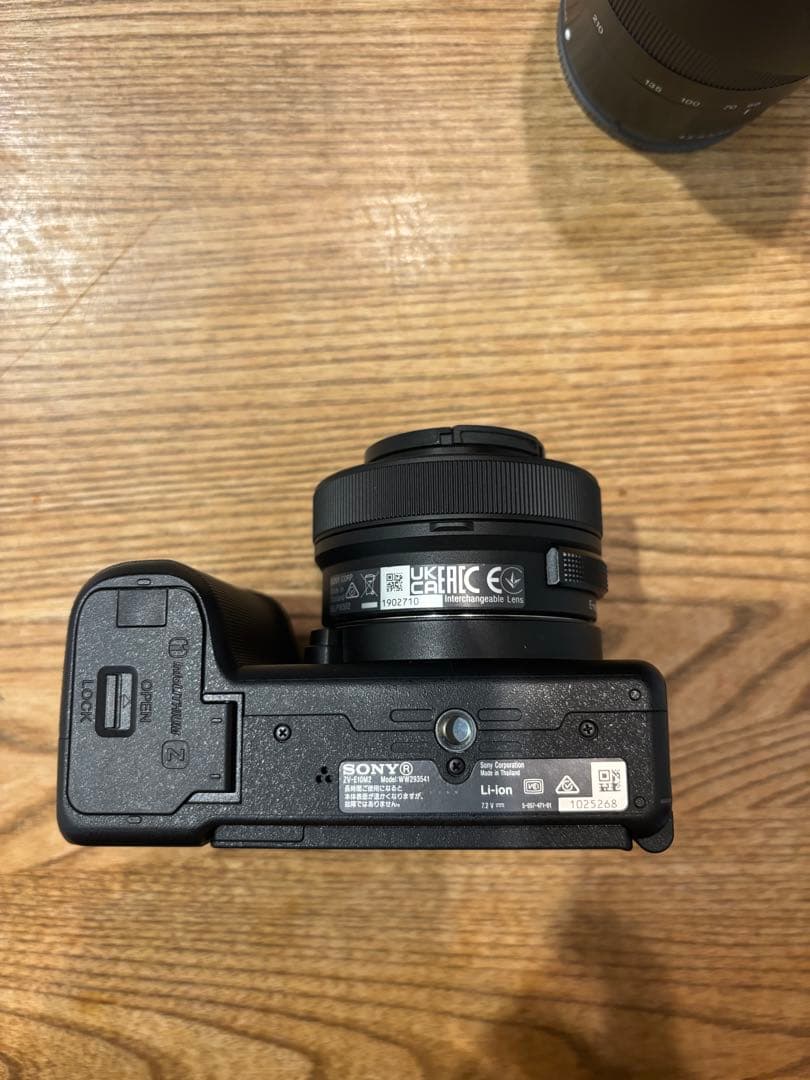 【美品】値下げSONY ZV-E10 II Eマウント バッテリー、レンズ2個付