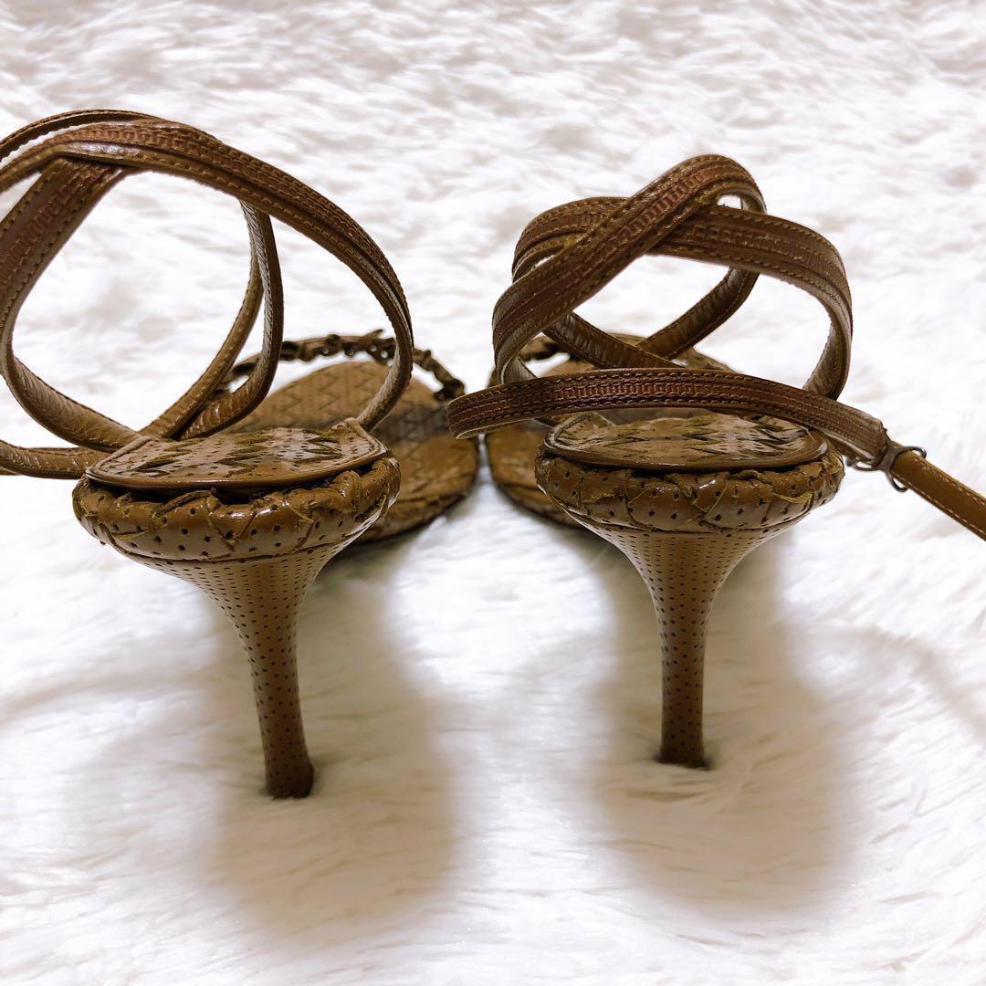 BOTTEGA VENETA ボッテガヴェネタ サンダル ストラップ ヒール