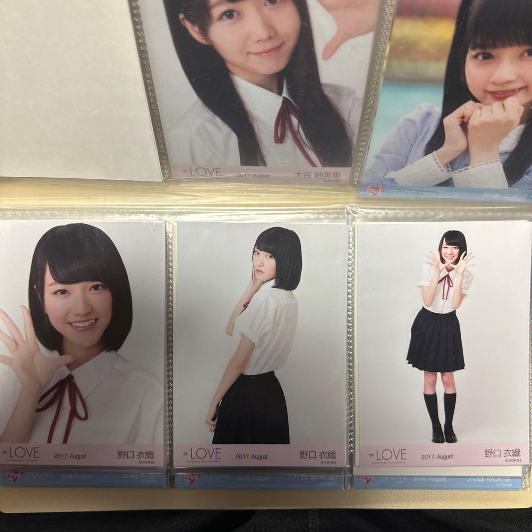 2017年August イコールラブ 初期生写真 野口衣織3種コンプ - メルカリ