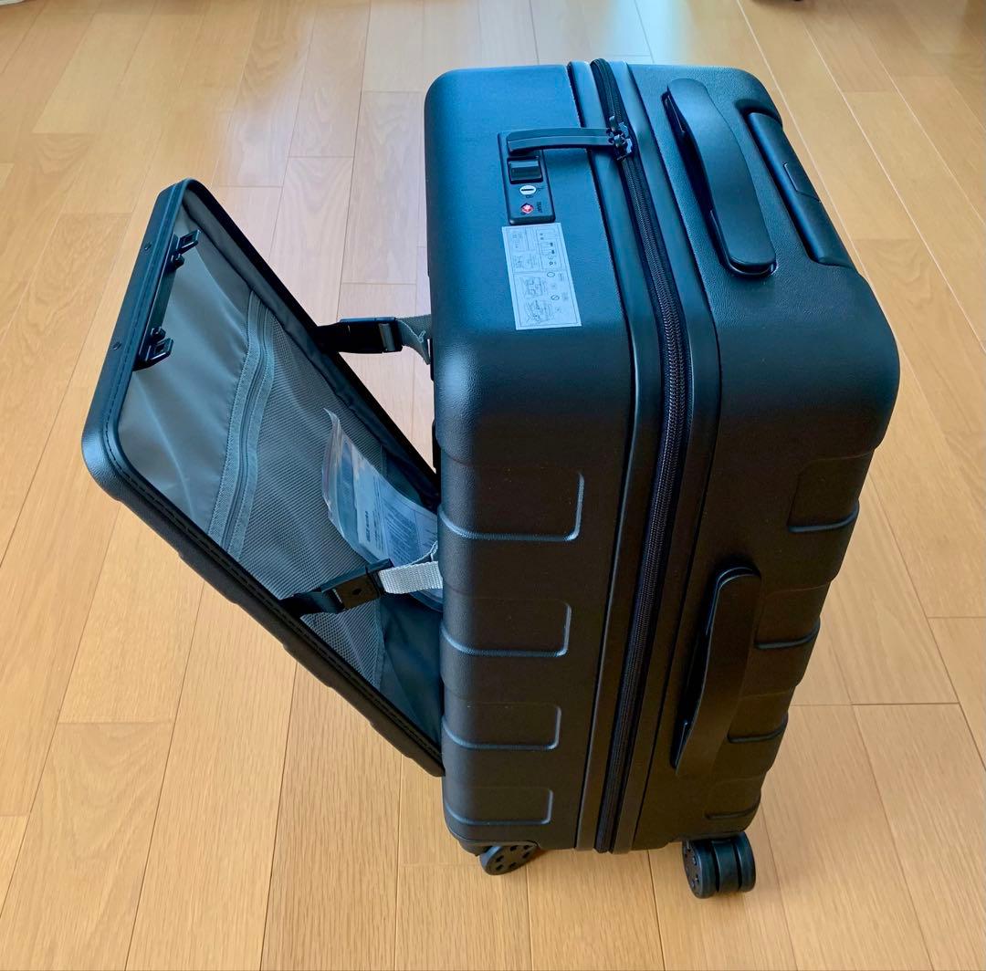 新品未使用　無印良品　フロントオープンキャリーケース（３２Ｌ）　2年間保証付き