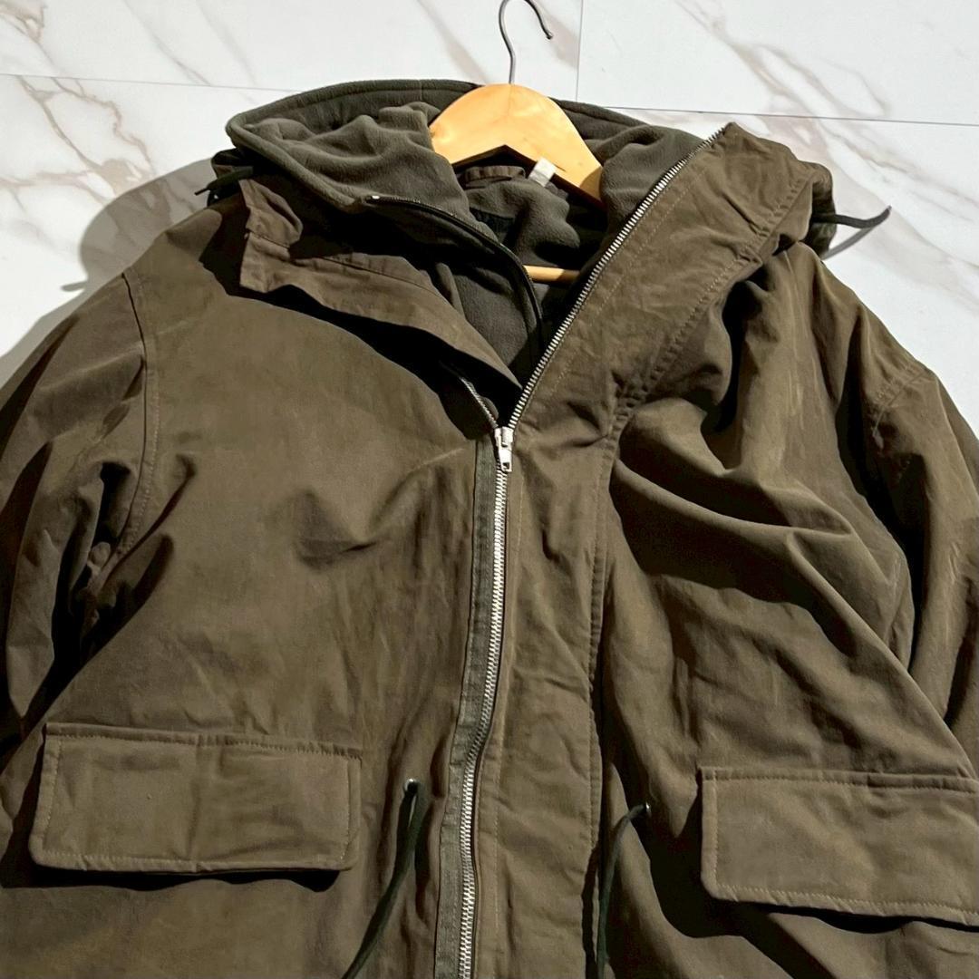 レア 98AW　本人期　HELMUT LANG　モッズコート　インナーフリース付