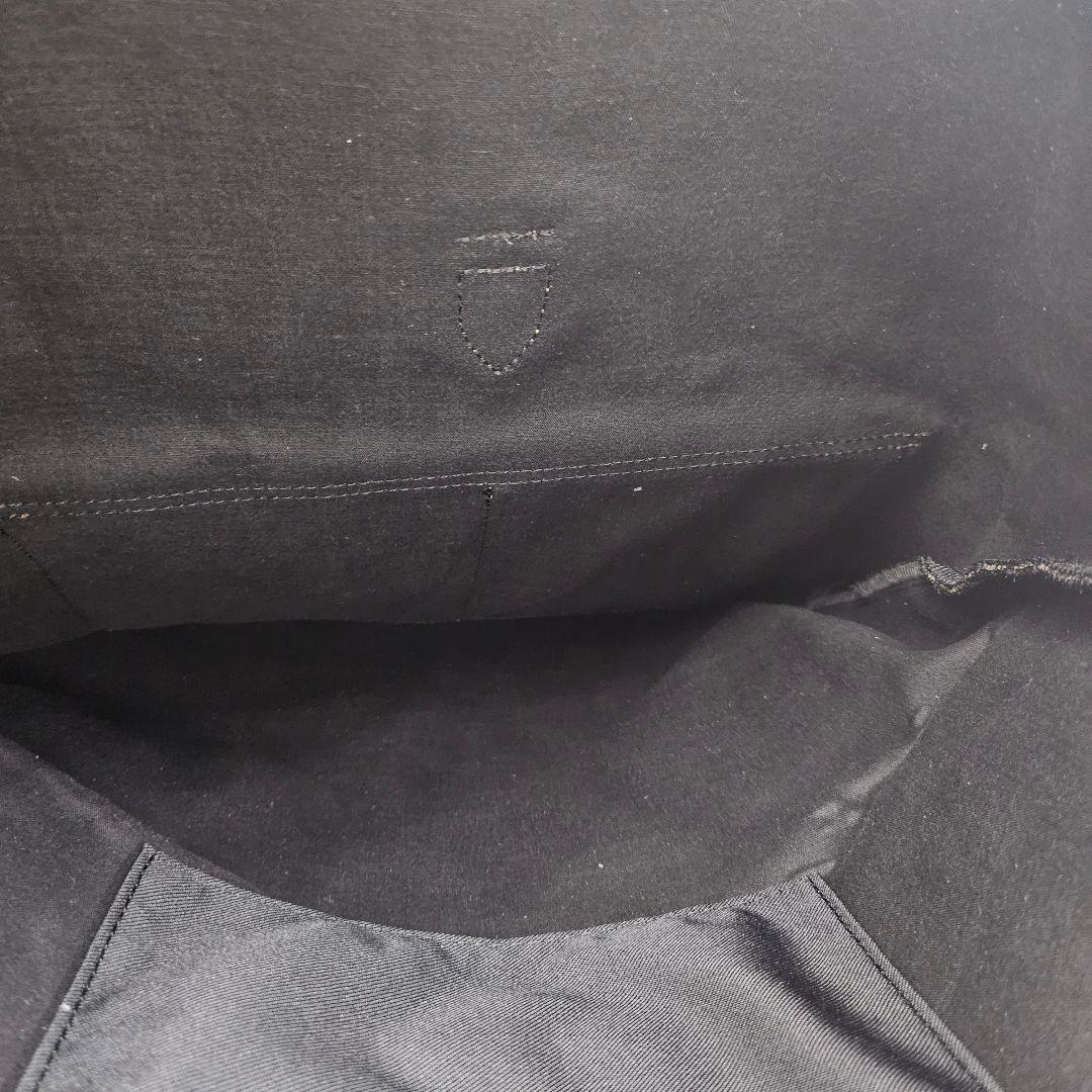 美品　レア　ロンシャン　リュックバックパック　大容量　キャンバス×レザー