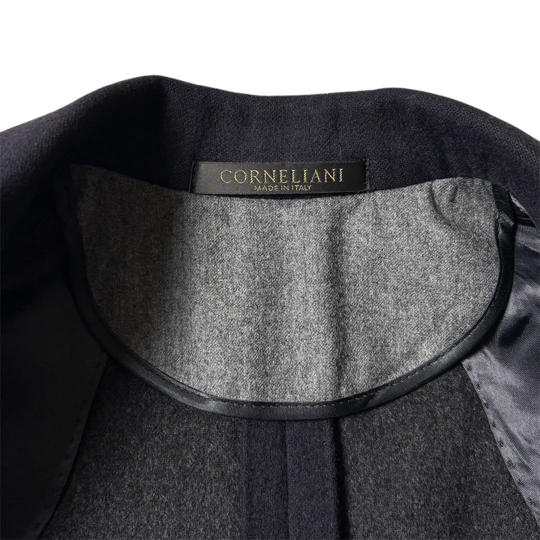 CORNELIANI SUPER110s ウール チェスターコート 44