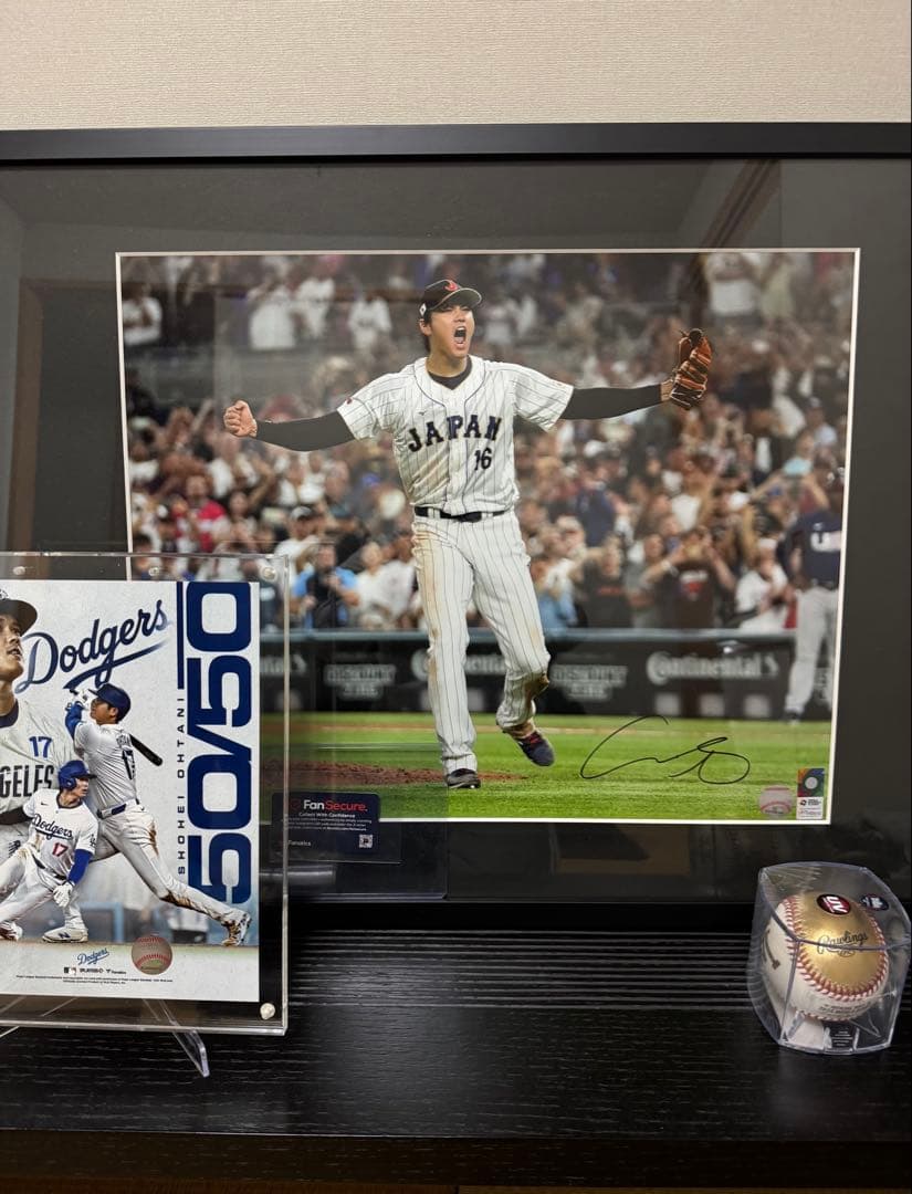 【まっつんさん。専用】大谷翔平 WBC特大写真 MLBホログラム ドジャース入団