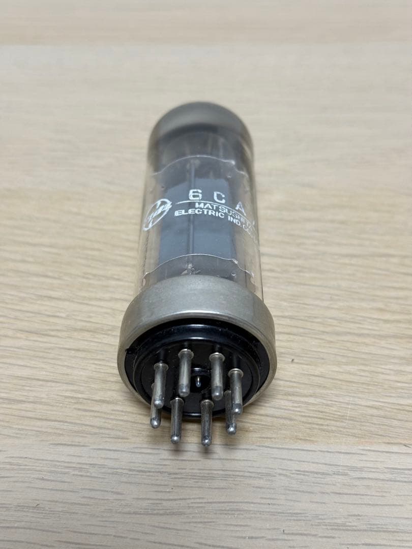 真空管　6CA7 松下　金属ベース　1本