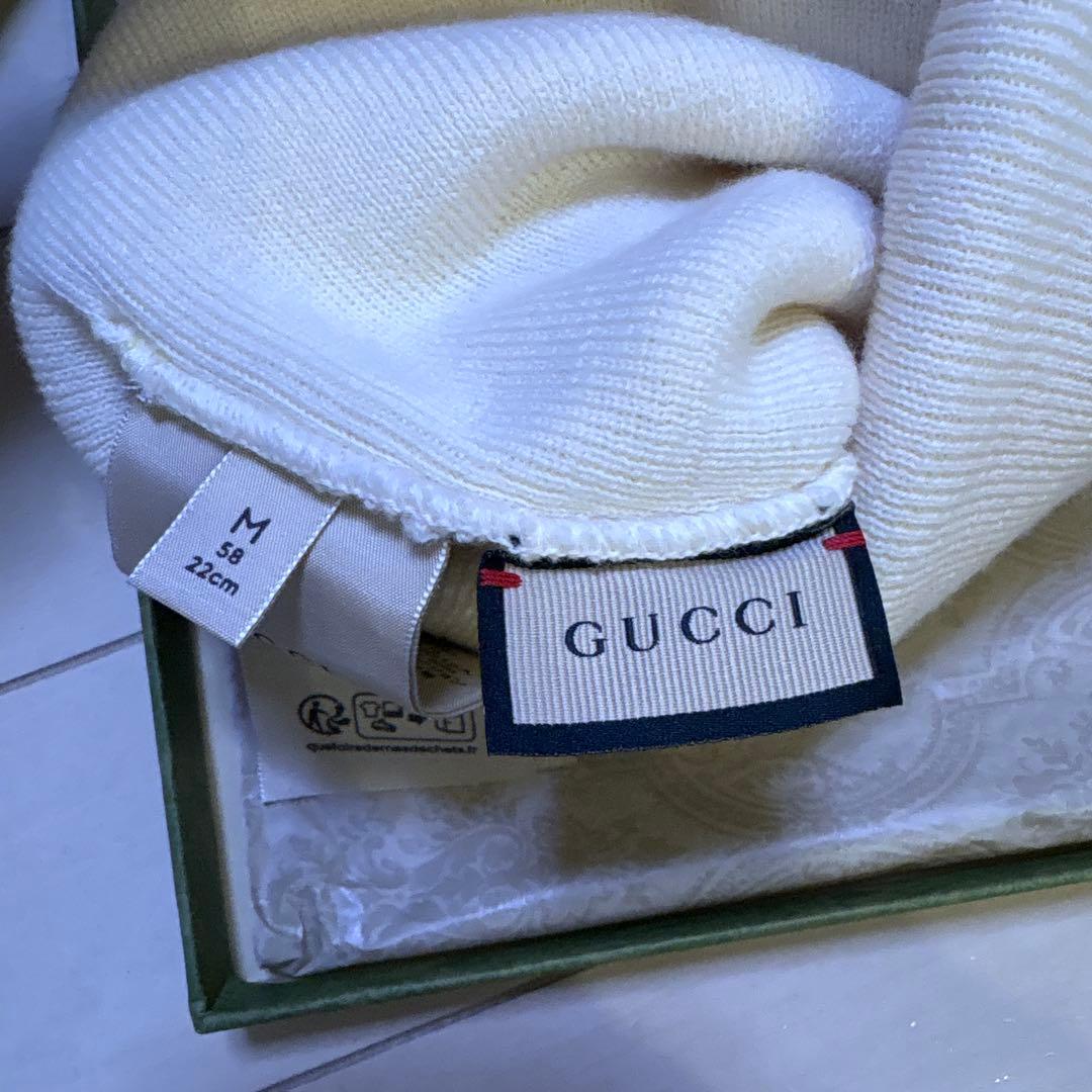 GUCCI ニット帽　箱入り