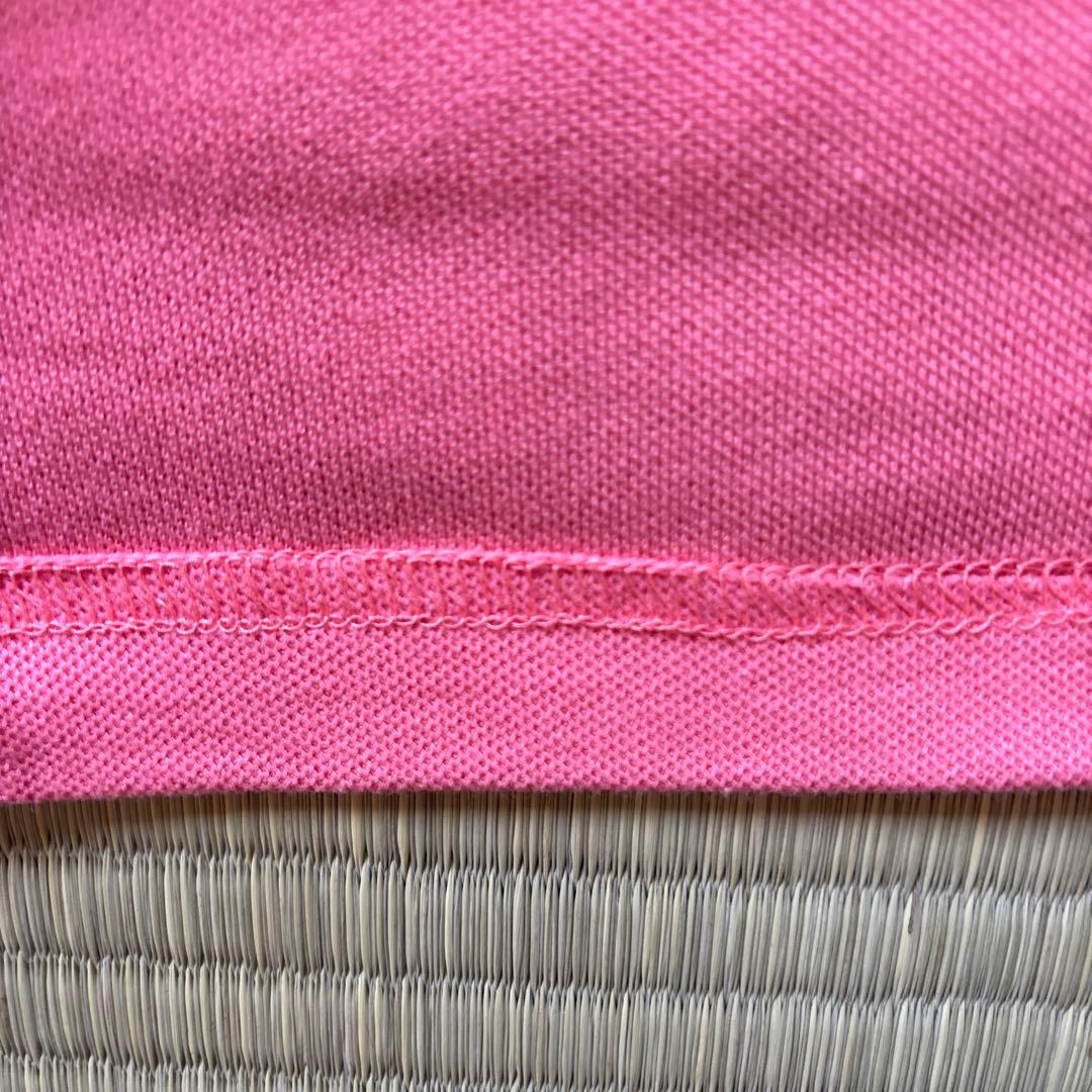 MARK & LONA ピンク ポロシャツ 半袖