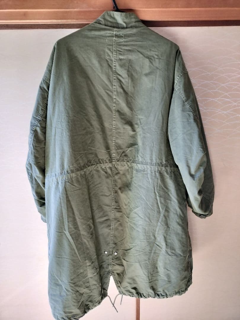 フェード加工 M65 LINER SET モッズコート